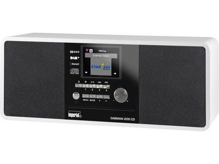 Imperial Dabman i200 CD - Hybride radio - DAB+ FM, Huis en Inrichting, Woonaccessoires | Overige, Nieuw, Verzenden