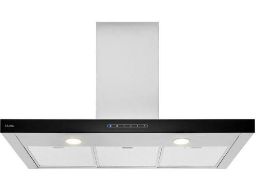 ETNA AB790RVS - Wandschouw afzuigkap - Glasdesign - RVS - 90, Huis en Inrichting, Woonaccessoires | Overige, Zo goed als nieuw