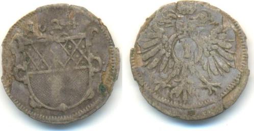 1 Kreuzer 1624 Ulm Stadt:, Postzegels en Munten, Munten | Europa | Niet-Euromunten, België, Verzenden