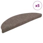vidaXL Trapmatten zelfklevend 5 st 56x17x3 cm naaldvilt, Verzenden, Nieuw