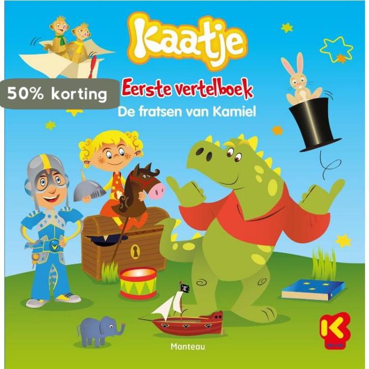 Eerste vertelboek / De fratsen van Kamiel / Kaatje, Boeken, Kinderboeken | Baby's en Peuters, Zo goed als nieuw, Verzenden