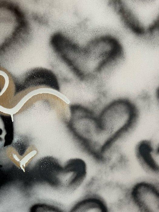 FreeSpeech (XX) - SMART LOVE - XL - Banksy Street Art, Antiek en Kunst, Kunst | Schilderijen | Modern