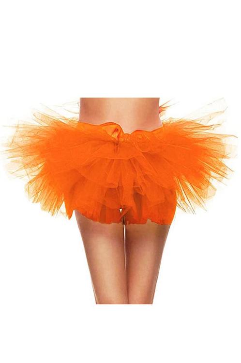Extra Korte Tutu Oranje Tule Rokje XS-S-M Ballet Petticoat 1, Kleding | Dames, Carnavalskleding en Feestkleding, Nieuw, Ophalen of Verzenden