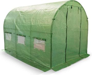 Hobbykas 200x300 cm met UV-bestendige PE-folie en stevige..., Ophalen of Verzenden, Kweekkas