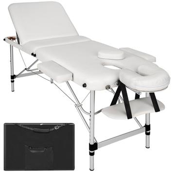 tectake 3 zones massagetafel met 5cm vulling en aluminiumfra, Verzenden