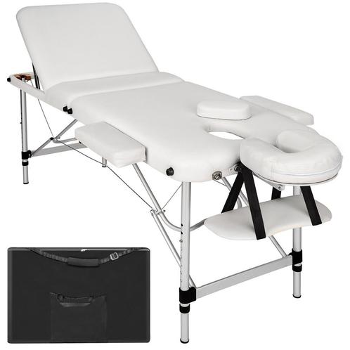 tectake 3 zones massagetafel met 5cm vulling en aluminiumfra, Sport en Fitness, Massageproducten, Verzenden