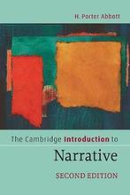 The Cambridge Introduction to Narrative 9780521715157, H. Porter Abbott, H.Porter Abbott, Verzenden