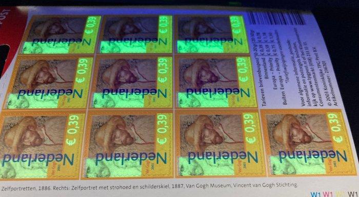 Nederland 2003 - Velletje Vincent van Gogh 0,39 cent -, Postzegels en Munten, Postzegels | Nederland