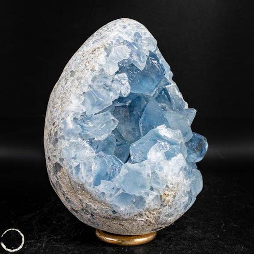 Eerste kwaliteit natuurlijke celestiet Druzen/Ei- 777.71 g, Verzamelen, Mineralen en Fossielen