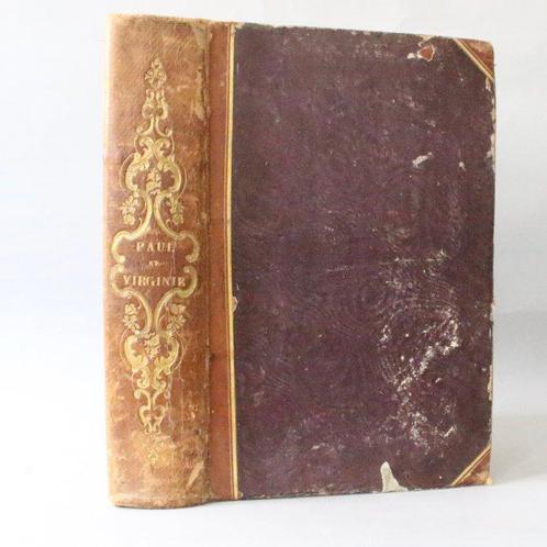 Bernardin de Saint-Pierre - Paul et Virginie - 1838, Antiek en Kunst, Antiek | Boeken en Manuscripten