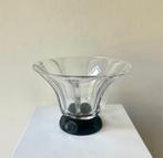 Kom op een voet - Glas - Art Deco glazen schaal, Antiek en Kunst