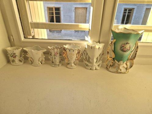 Porcelaine de Paris - Vase (6) - Porcelaine, Antiek en Kunst, Antiek | Glaswerk en Kristal