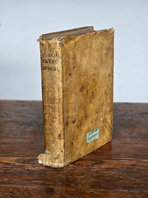 Giuseppe Donzelli - Teatro Farmaceutico - 1696, Antiek en Kunst, Antiek | Boeken en Manuscripten