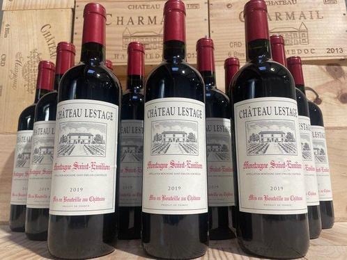 2019 Château Lestage - Saint-Émilion - 12 Flessen (0.75, Collections, Vins