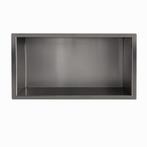 Inbouwnis Wiesbaden Novi 30x60x7cm Gunmetal, Doe-het-zelf en Bouw, Ophalen of Verzenden, Nieuw, Bad