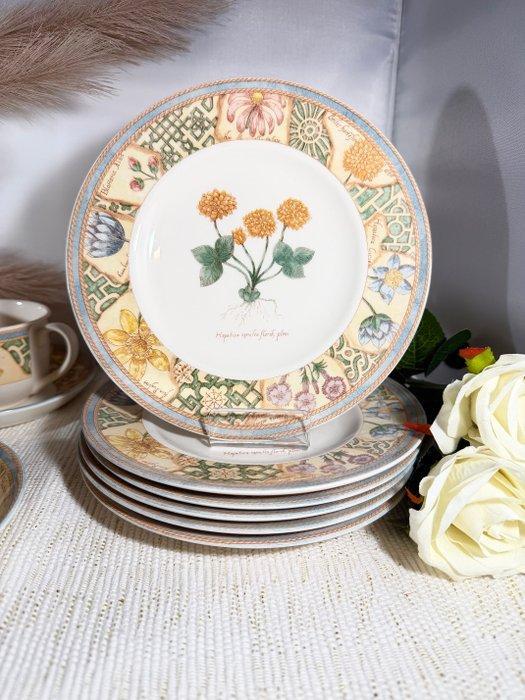 Wedgwood - Theeservies (18) - Aardewerk - Tuin Doolhof /, Antiek en Kunst, Curiosa en Brocante