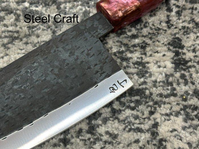 Keukenmes - Japanse slagersmes - Premium Japans staal, Antiquités & Art, Antiquités | Ustensiles de cuisine