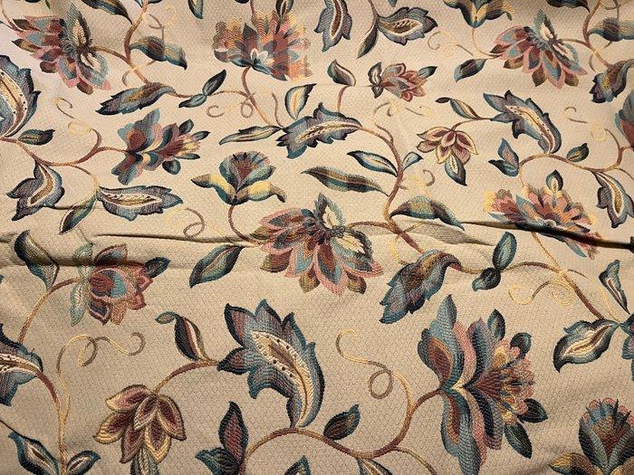 BELLISSIMO GOBELIN FIORATO - Meubelstof - 400 cm - 140 cm, Antiquités & Art, Tapis & Textile