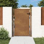 Poort 105x155 cm cortenstaal, Jardin & Terrasse, Portes de jardin, Verzenden