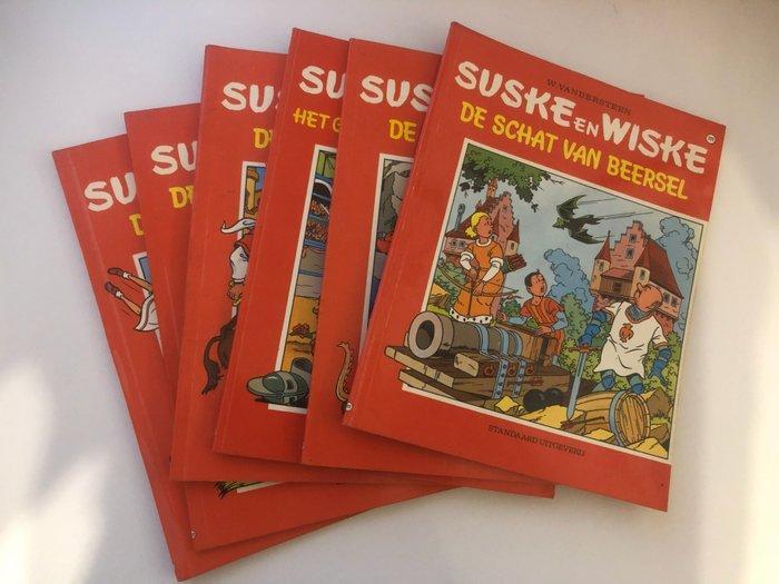 Suske en Wiske 111 t/m 114 & 117/118 - De schat van, Boeken, Stripverhalen