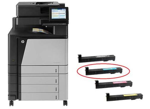 Second Hand HP - Huismerk Toner M880 Cyaan LTM880C (CF301A), Informatique & Logiciels, Fournitures d'imprimante, Toner, Enlèvement ou Envoi