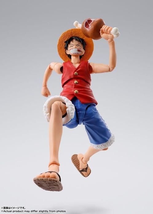 One Piece S.H. Figuarts Action Figure Monkey D. Ruffy Romanc, Collections, Cinéma & Télévision, Enlèvement ou Envoi
