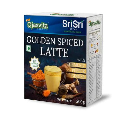Ojasvita Golden Spiced Latte Turmeric-Pepper-Ginger, Sport en Fitness, Gezondheidsproducten en Wellness, Ophalen of Verzenden