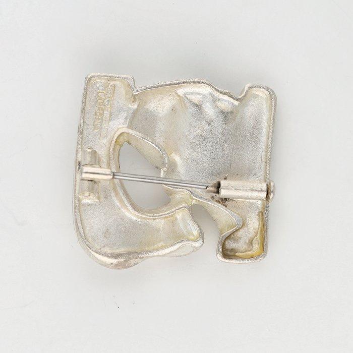 Zonder Minimumprijs - Lapponia - Broche Zilver, Handtassen en Accessoires, Antieke sieraden