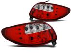 Achterlichten | Peugeot 206 1998- 3d 5d | rood wit, Verzenden, Nieuw, Peugeot