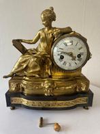 Pendule Louis XVI - Verguld brons - 1750-1800, Antiek en Kunst, Antiek | Klokken