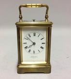 Pendulette de voyage - Montre de carriage en laiton avec, Antiek en Kunst, Antiek | Klokken