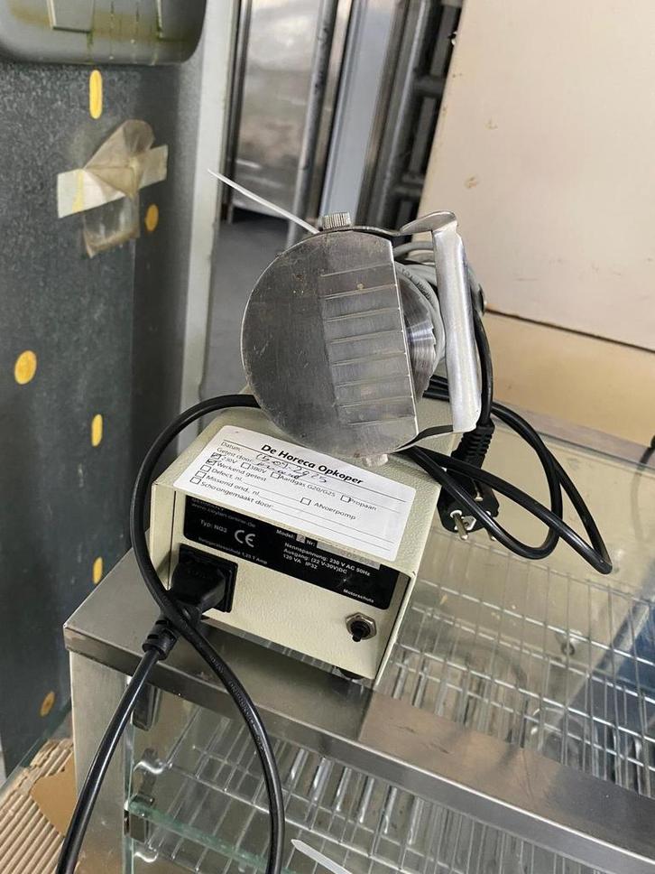 Doner mes shoarma snijder - 23x12x11 lxbxh, Zakelijke goederen, Horeca | Keukenapparatuur, Ophalen of Verzenden