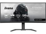 Iiyama G-Master GCB3482WQSU-B1 - Gamingmonitor - 34 curved, Computers en Software, Verzenden, Zo goed als nieuw, Iiyama