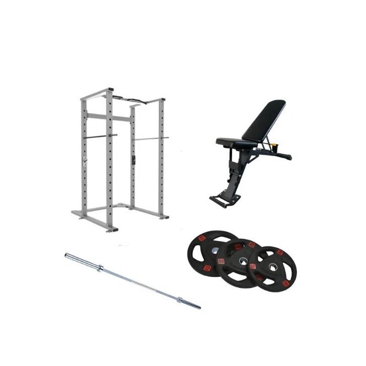 Gymfit - Volledig Home Gym Pakket - Power Cage - Squat Rack, Sport en Fitness, Fitnessmaterialen, Nieuw, Ophalen of Verzenden