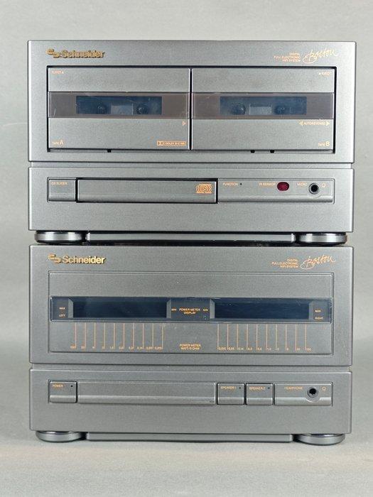 Schneider - BOSTON RC met dubbel cassette-deck en cd, Audio, Tv en Foto, Radio's