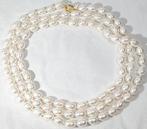 Perles NATURELLES - Symbole de Pureté - Fermoir en argent, Antiek en Kunst