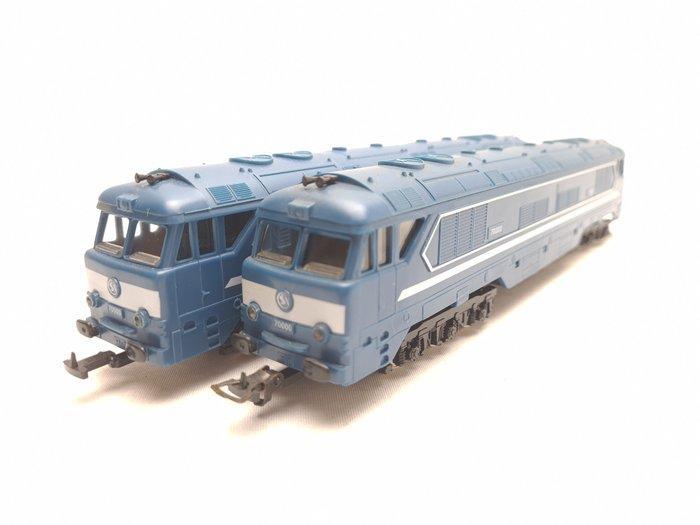 Mehano H0 - T-151 - Diesellocomotief (2) - 2x CC 70000 -, Hobby en Vrije tijd, Modeltreinen | H0