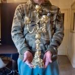 Chandelier (2) - Bronze doré - Chandeliers en bronze, Antiek en Kunst