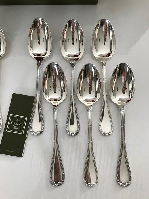 Christofle - Lepel - Set van 12 eetlepels model Rubans -, Antiek en Kunst, Antiek | Meubels | Tafels