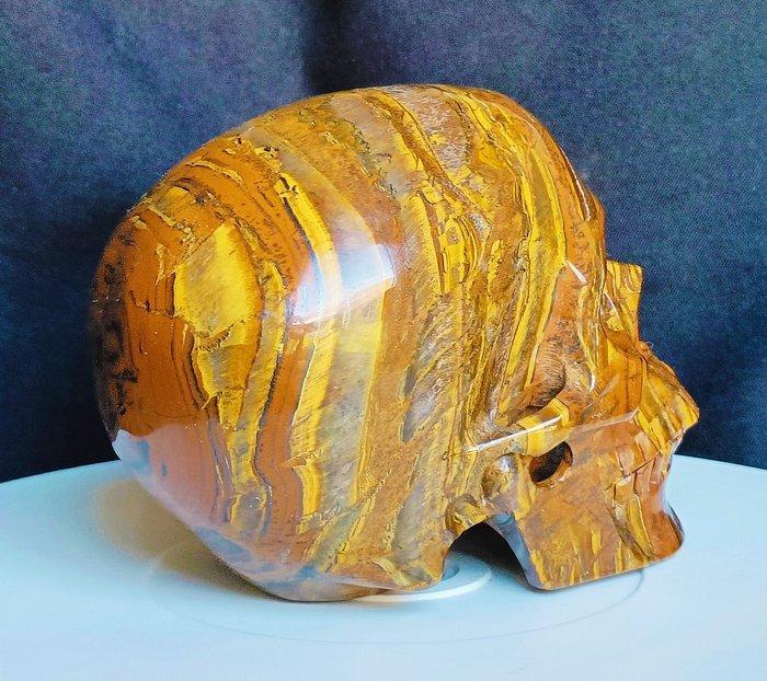 Buitengewone met de hand gesneden schedel in kristal de Ojo, Collections, Minéraux & Fossiles