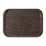 Dienblad | ORIGINAL FASTFOOD | Melamine | Houtlook |, Verzenden, Nieuw in verpakking