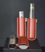 ALLYA - Sans prix de réserve - Étui à cigares - Acier + Cuir, Collections