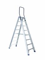 Eurostairs Dubbel Oploopbare Trap – 2 t/m 12 Treden, Doe-het-zelf en Bouw, Ladders en Trappen, Verzenden, Nieuw, Trap, 2 tot 4 meter