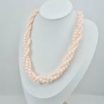 Corail - Argent - Collier - Corallo Rosa, Antiquités & Art