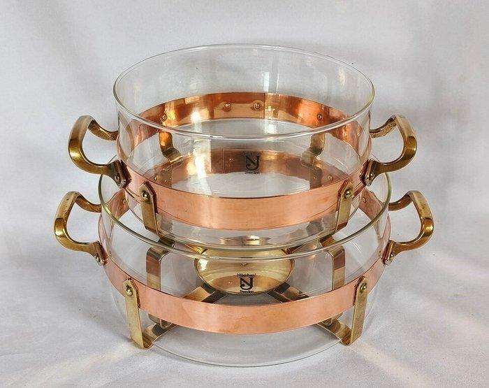 Nilsjohan - Rolf Sinnemark - zestaw dwóch naczy do, Antiek en Kunst, Antiek | Meubels | Stoelen en Sofa's