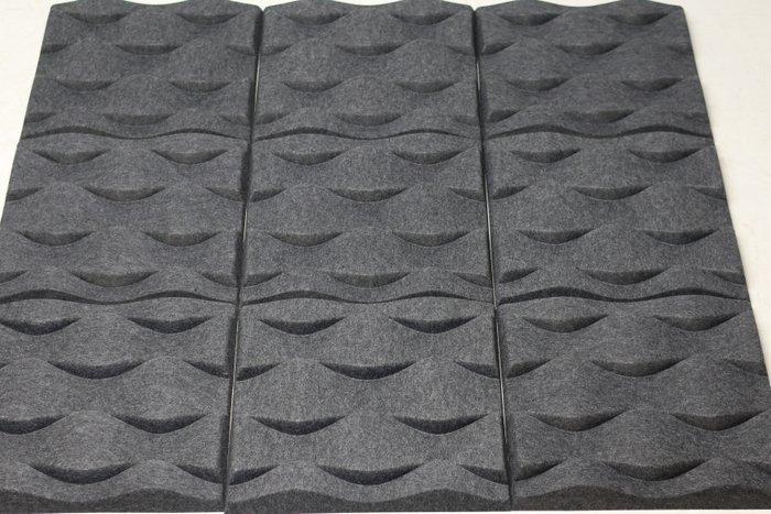 Offect - Jin Kuramoto - Paneel (10) - Composiet, Vilt -, Antiquités & Art, Art | Objets design