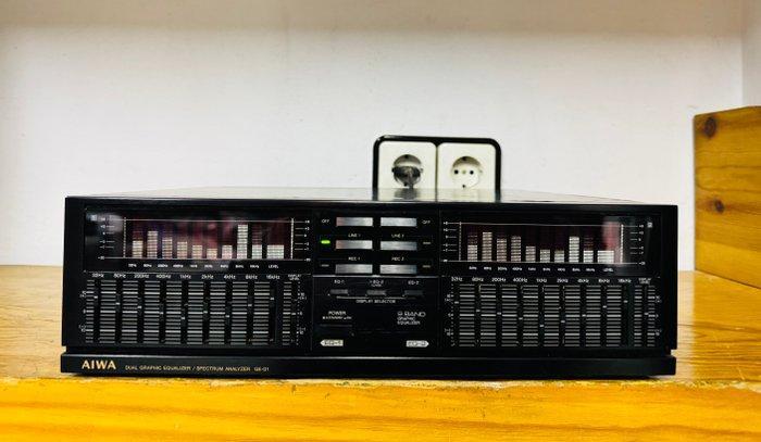 Aiwa - GE-D1 / Spectrum Analyzer Stereo grafische equalizer, Audio, Tv en Foto, Radio's