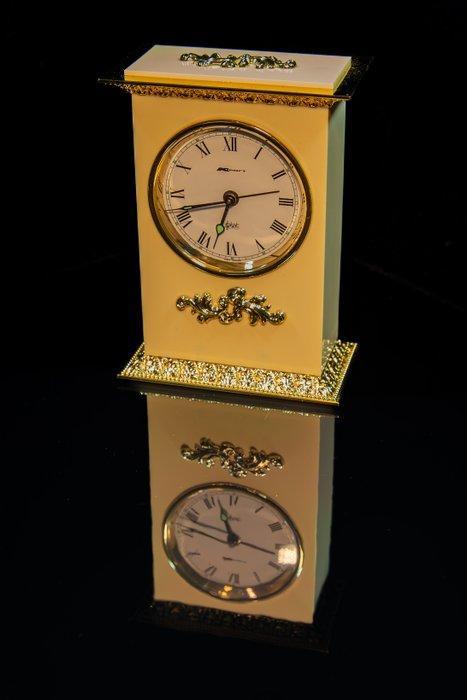 Wekker - Kunststof - 1970-1980 - Muziekdoos Reuge, Antiek en Kunst, Curiosa en Brocante