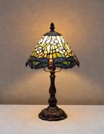 Lamp - Tiffany style - Dragonfly - Glas-in-lood