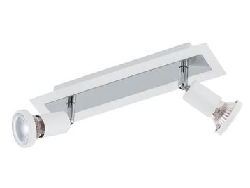 Veiling - EGLO Sarria plafondspot 2-lichts wit/chroom 300x70 beschikbaar voor biedingen